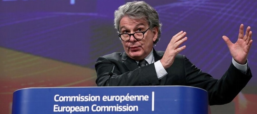 El comisario europeo de Mercado Interior y Servicios dijo a la cadena de televisión francesa...
