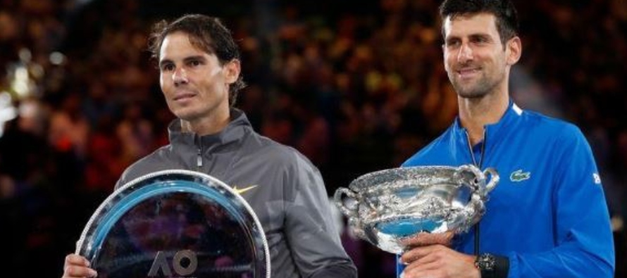 Djokovic está a tres títulos del suizo con 17 coronas del Grand Slam y es un...