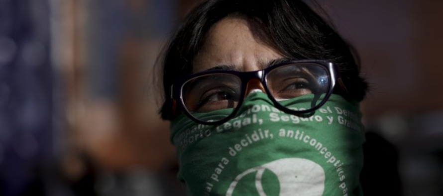 Este colectivo feminista, que se identifica con pañuelos verdes, lleva presentados ocho...