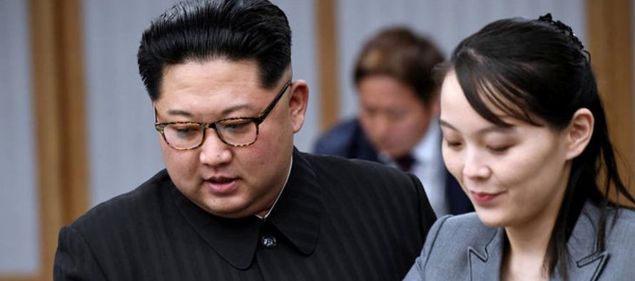 Kim Yo Jong es vista como la confidente más allegada de su hermano y recientemente fue...
