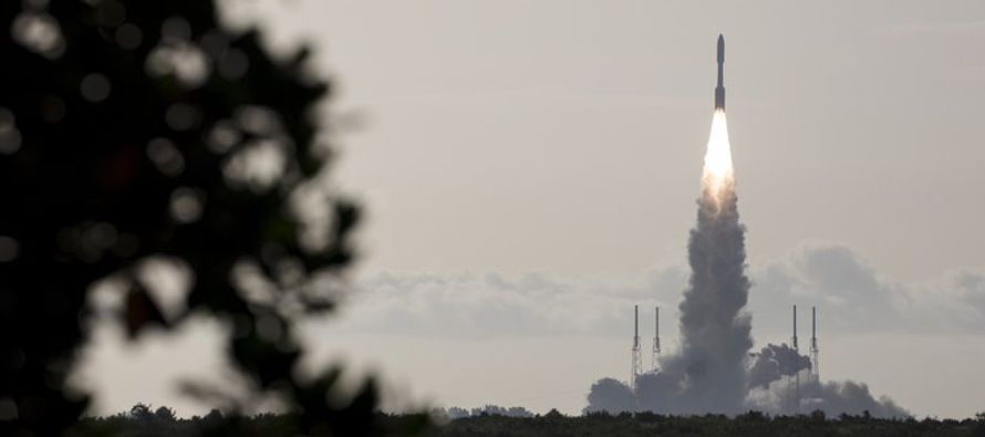 La sonda Perseverance de la NASA despegó a bordo de un poderoso cohete Atlas V en el cielo...