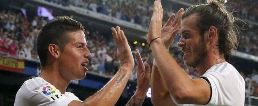 Bale, quien ha marcado más de 100 goles para el equipo español desde su llegada en...
