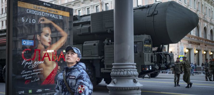 La dura advertencia en el diario militar oficial Krasnaya Zvezda (Estrella Roja) está...