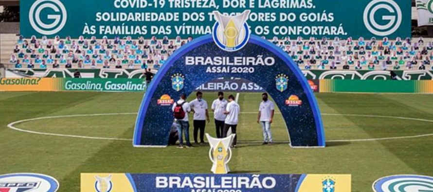 Este domingo, en la Serie A, el partido entre Goiás y São Paulo fue pospuesto...