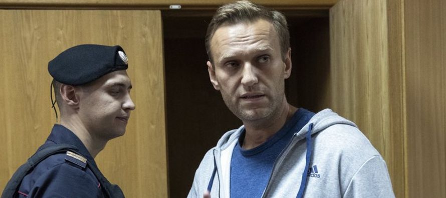 Navalny, uno de los críticos más acérrimos del presidente ruso Vladimir Putin...