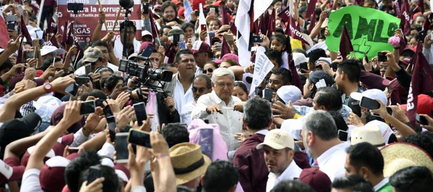 La última fractura visible en la coalición de López Obrador se ha producido...