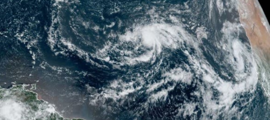 Es la 17ma tormenta con nombre de la temporada de huracanes del Atlántico.