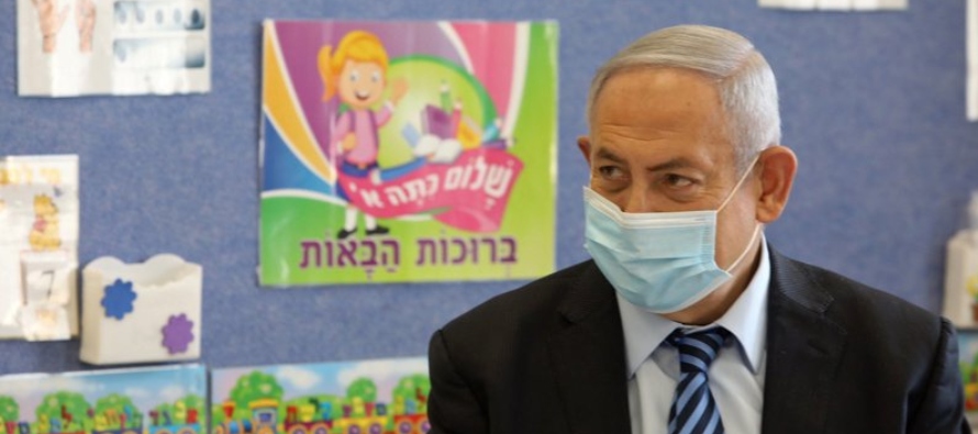 Para sustentar su argumento contra la policía, Netanyahu se refirió a otro informe...