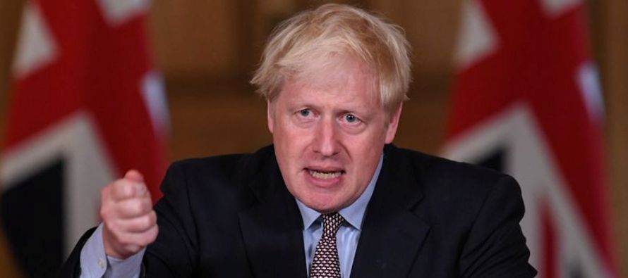 Las negociaciones se han convertido en un caos por la amenaza del primer ministro británico,...