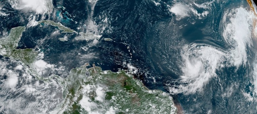 Además de Sally, está el huracán Paulette, que pasó sobre las Bermudas...