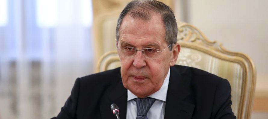 Lavrov habló en nombre de la Organización del Tratado de Seguridad Colectiva,...