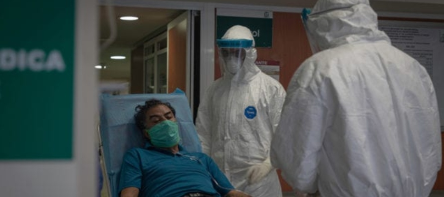 México registró 651 muertes nuevas por la enfermedad respiratoria Covid-19, cuyo...
