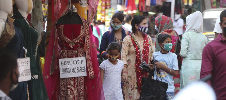 India tiene la segunda mayor cantidad de casos de coronavirus en el mundo desde que empezó...
