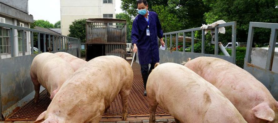 El Centro de Control y Prevención de Enfermedades de Animales de Chongqing confiscó...