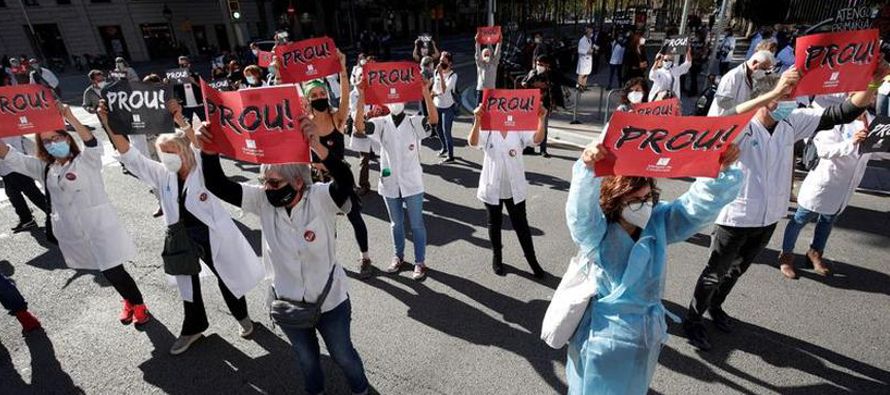La huelga fue convocada por el sindicato Metges de Catalunya, que representa a cerca de 6,000...