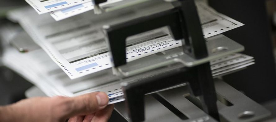 Las disputas en los estados sobre el uso de boletas por correo se han producido en momentos en que...