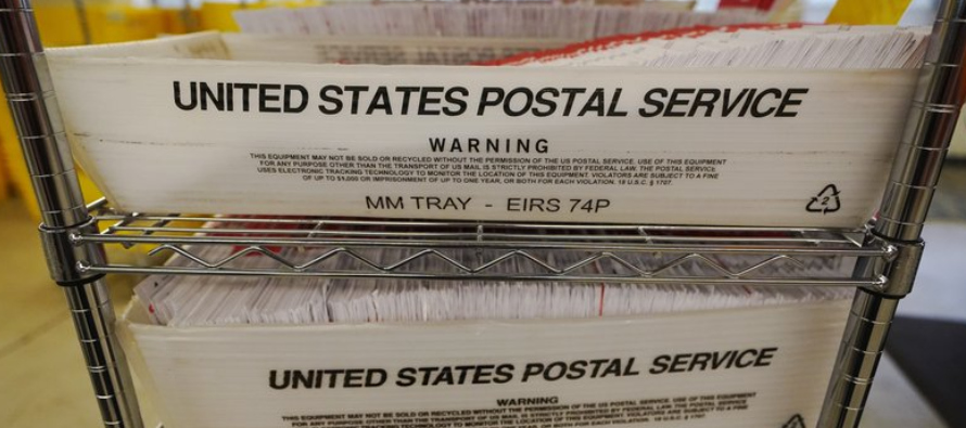 Las boletas fueron halladas en dos instalaciones distintas de procesamiento de correo y se...