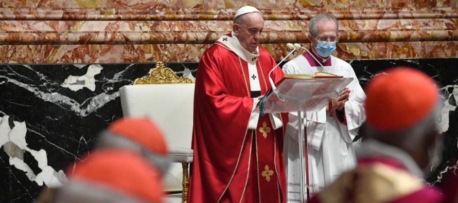 Esta mañana a las 11.00 horas el Pontífice ha presidido en la Basílica...