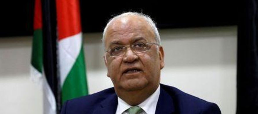 El presidente palestino, Mahmoud Abbas, declaró un duelo de Estado de tres días por...