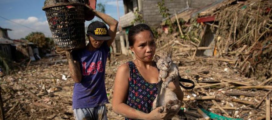 Seis ciclones azotaron Filipinas en un lapso de solo cuatro semanas, incluidos Vamco y el...