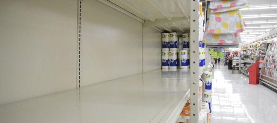 Walmart dijo el martes que tiene problemas para satisfacer la demanda de productos de limpieza.
