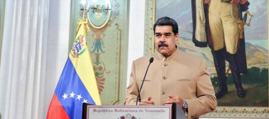 Maduro señaló además que recibió un mensaje de “una persona...