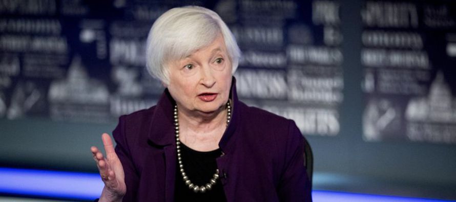 Janet Yellen, a quien Biden propuso el lunes como la próxima secretaria del Tesoro, fue...