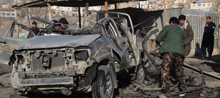 El grupo extremista Estado Islámico ha reivindicado varios ataques en la capital de Kabul en...