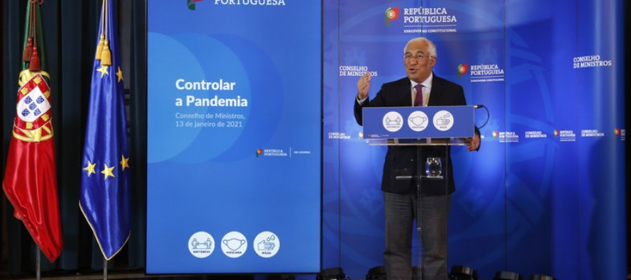 El primer ministro António Costa dijo que la pandemia está “en su punto...