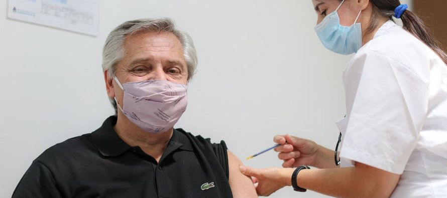 La campaña de vacunación argentina comenzó el pasado 29 de diciembre y hasta...