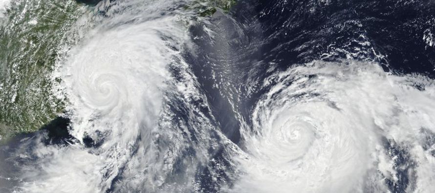 Dichos ciclones, también conocidos como tifones, se han estado desplazando en general hacia...