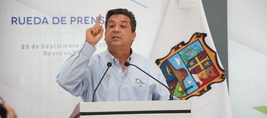 Cabeza de Vaca, del opositor Partido de Acción Nacional, gobierna desde 2016 en Tamaulipas,...