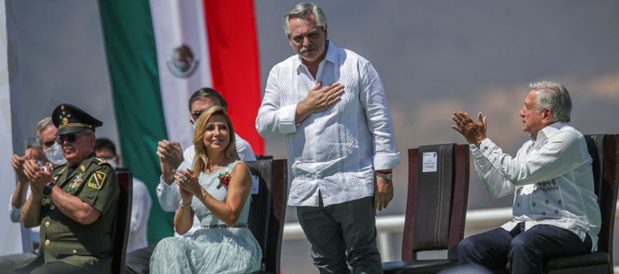 El presidente argentino ha concluido su gira mexicana en un crispado evento en el Estado de...