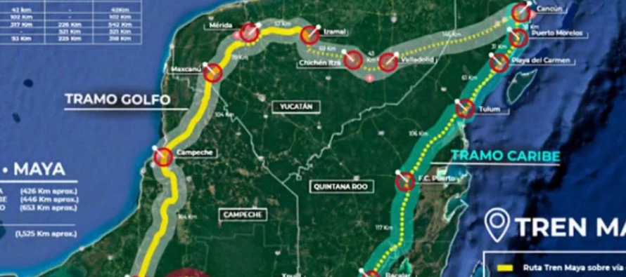 Los colectivos demandantes argumentan que el Tren Maya afecta la biodiversidad de Yucatán,...