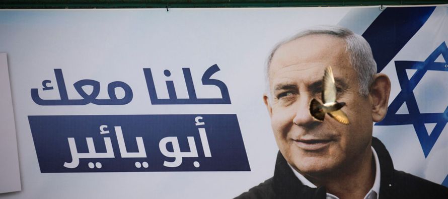 El jefe del Ejecutivo, padre de Yair Netanyahu, ha emprendido una insólita campaña...