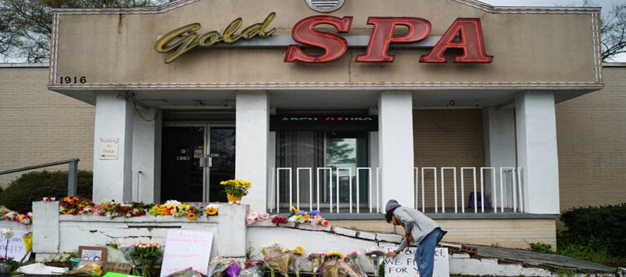 Muchas percibieron en los tiroteos en Atlanta que dejaron ocho personas muertas como la...