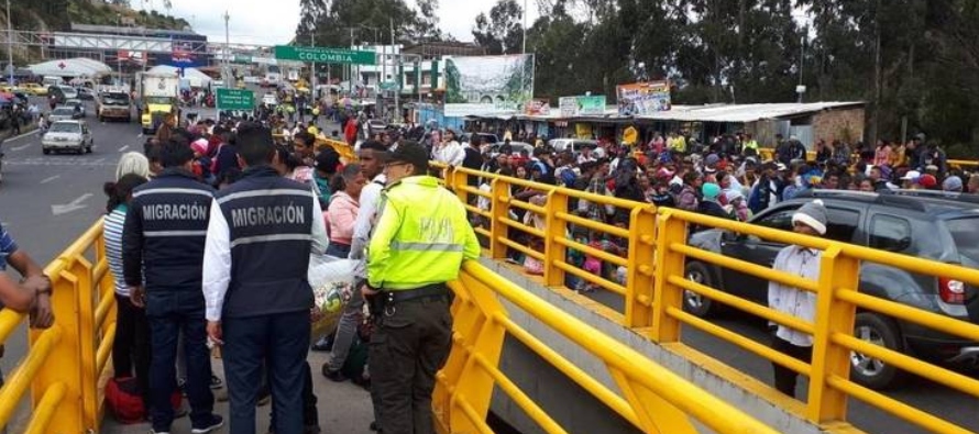 La Defensoría del Pueblo colombiana realizó un censo en el lugar e identificó...