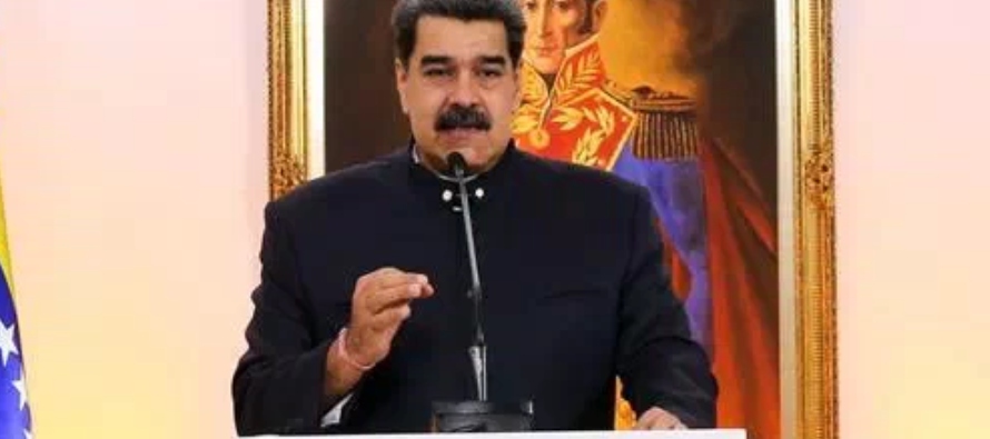 Asimismo, Maduro volvió a repudiar las sanciones de Estados Unidos contra su Gobierno, a las...