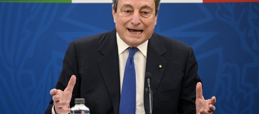 El premier italiano Mario Draghi hizo esa declaración poco diplomática el jueves al...