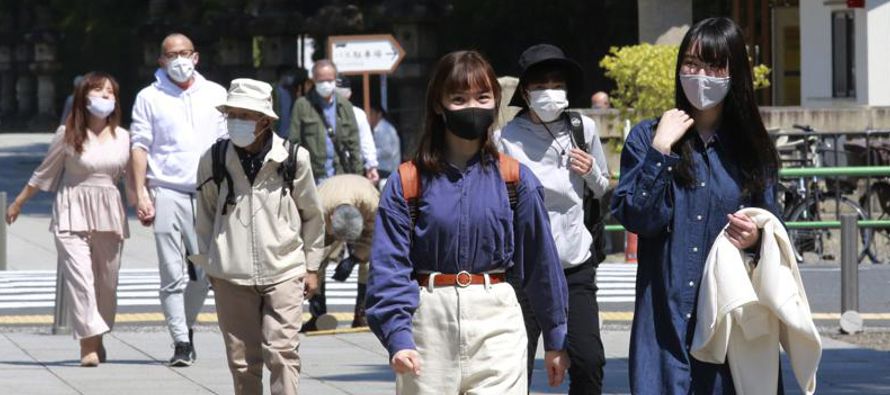 Osaka, la zona más afectada por el último pico de contagios que comenzó en...