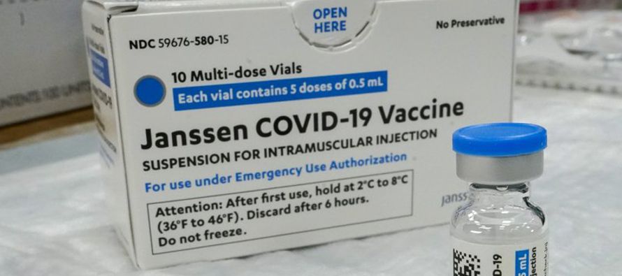 Las dosis llegaron a Canadá el miércoles, pero esas vacunas de J&J no se han...