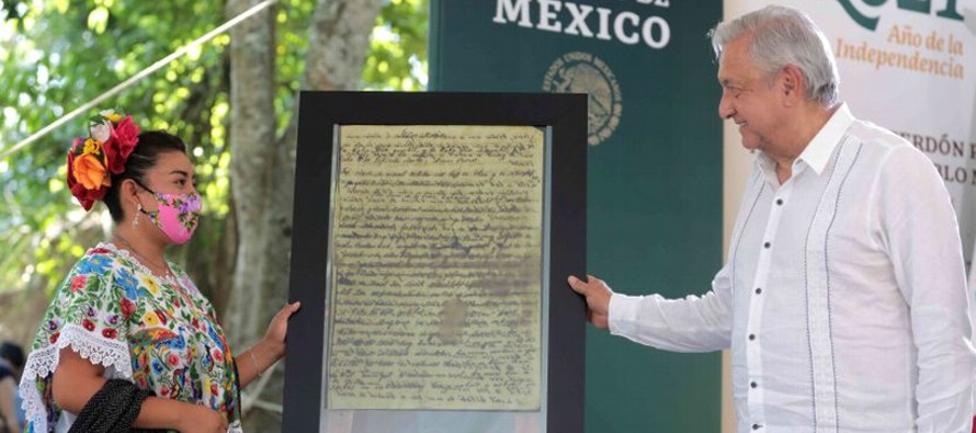 La presidencia de México ha organizado esta disculpa pública como parte de los 15...