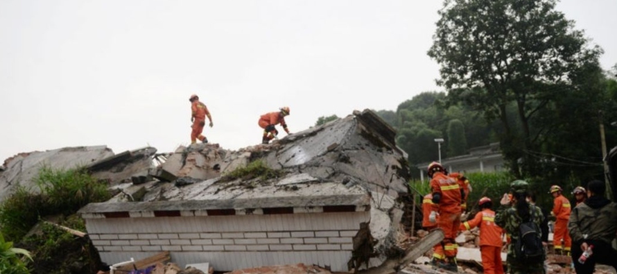 El peor terremoto en China en los últimos años sacudió en 2008 la...