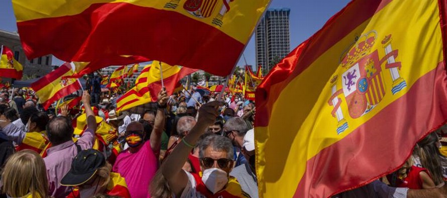 La movilización en la capital de España ha sido la más grande hasta la fecha...