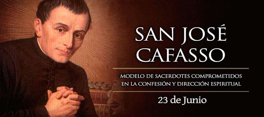 En Turín, en el Piamonte, Italia, san José Cafasso, presbítero, que se...