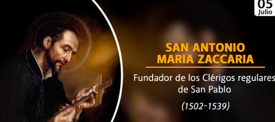 San Antonio María Zaccaria, presbítero, fundador de la Congregación de los...