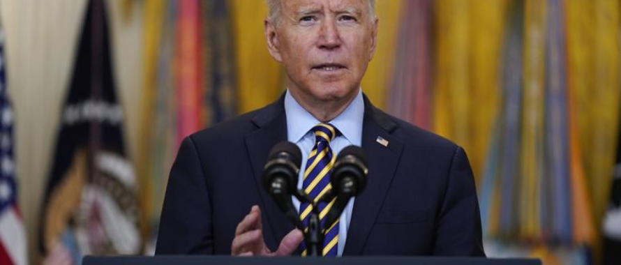 Biden también amplió la justificación de su decisión de concluir las...
