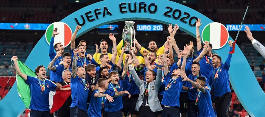 La primera Eurocopa para Italia desde 1968, la que le niega la gloria a Inglaterra 55 años...