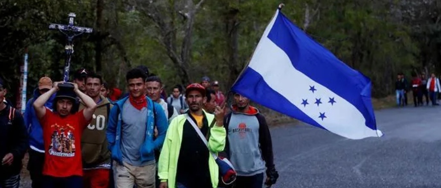 El 13 de octubre de 2018 salió la primera caravana procedente de Honduras, con más de...