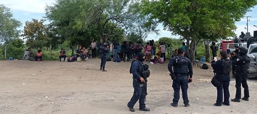 La potavocía de Seguridad de Tamaulipas refirió que el rescate de los migrantes...